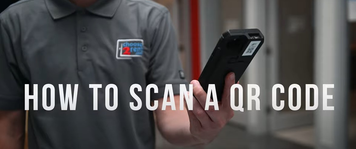 QR code scanning