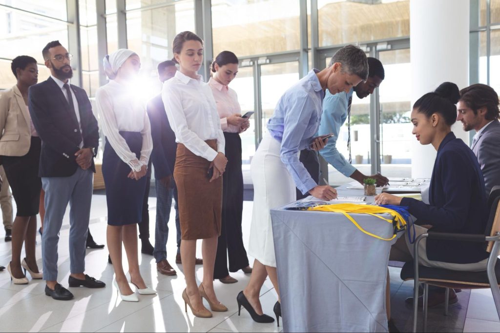 conference name badge trends 2024